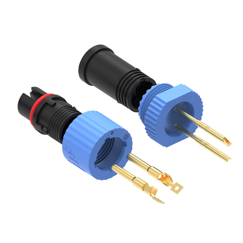 M15 2pin 3pin 4pin 5pin male and female waterproof connectors with customized cable